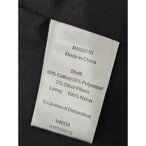 Coldwater Creek Denim Vest Large Embroidered Boho Southwest Festival Art to Wear - Picture 3 of 12